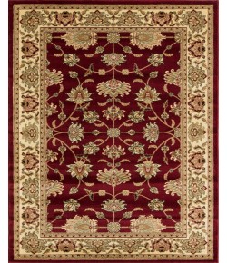 Rugs America Vista RA21847 Red Area Rug 5 ft. 3 in. x 7 ft. 10 in. Rectangle