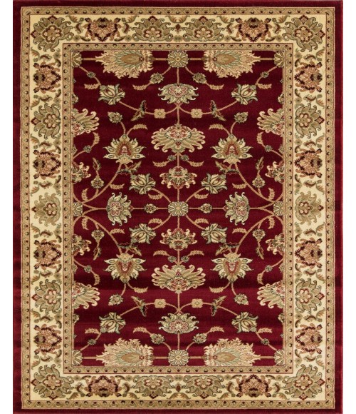 Rugs America Vista RA21846 Red Area Rug 7 ft. 10 in. x 10 ft. 10 in. Rectangle