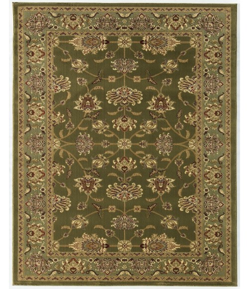 Rugs America Vista RA21345 Green Area Rug 5 ft. 3 in. x 7 ft. 10 in. Rectangle