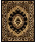 Rugs America Vista RA21352 Black Rugs America Vista RA21352 Black Area Rug 5 ft. 3 in. x 5 ft. 3 in. Rectangle