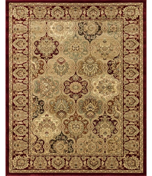 Rugs America Vista RA22776 Red Area Rug 2 ft. 3 in. x 7 ft. 10 in. Runner