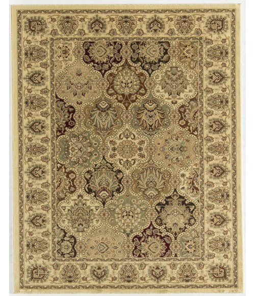 Rugs America Vista RA22781 Beige Area Rug 5 ft. 3 in. x 5 ft. 3 in. Rectangle