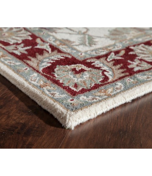 Rugs America Jasmine RA25775 Ivory Area Rug 8 ft. x 10 ft. Rectangle