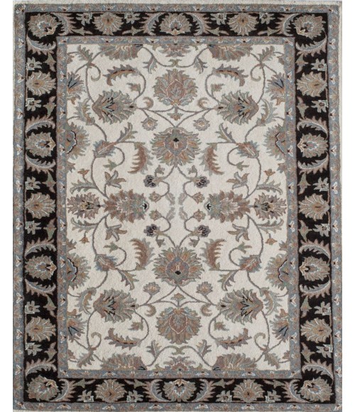 Rugs America Jasmine RA25777 Ivory Area Rug 2 ft. x 4 ft. Rectangle