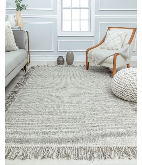 Rugs America Nabel RA31982 Gray Area Rug 5 ft. x 7 ft. Rectangle