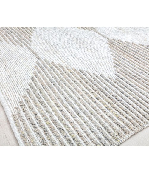 Rugs America Parel RA32406 White Area Rug 5 ft. x 7 ft. Rectangle