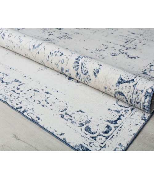 Rugs America Preston RA30120 White Area Rug 5 ft. 3 in. x 7 ft. Rectangle