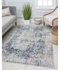 Rugs America Preston RA30129 Gray Rugs America Preston RA30129 Gray Area Rug 8 ft. x 10 ft. Rectangle