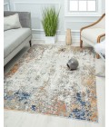 Rugs America Preston RA30135 Gray Rugs America Preston RA30135 Gray Area Rug 8 ft. x 10 ft. Runner
