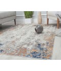 Rugs America Preston RA30135 Gray Rugs America Preston RA30135 Gray Area Rug 8 ft. x 10 ft. Runner
