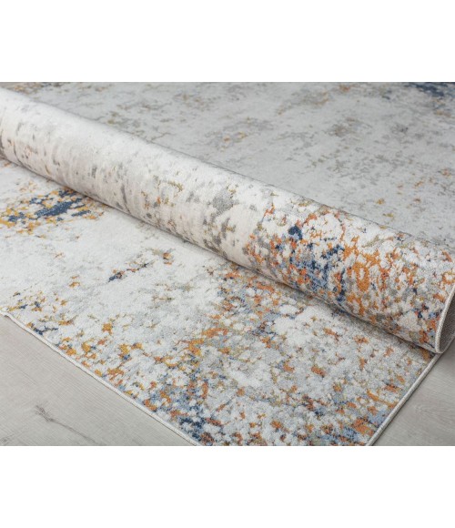 Rugs America Preston RA30135 Gray Rugs America Preston RA30135 Gray Area Rug 8 ft. x 10 ft. Runner