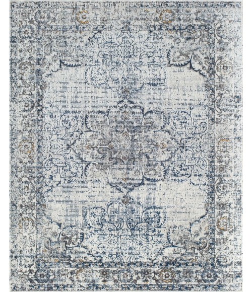 Rugs America Preston RA30154 Gray Area Rug 2 ft. 6 in. x 4 ft. Rectangle