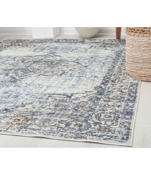 Rugs America Preston RA30154 Gray Area Rug 2 ft. 6 in. x 4 ft. Rectangle