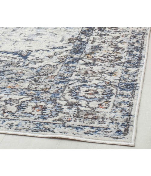 Rugs America Preston RA30154 Gray Area Rug 2 ft. 6 in. x 4 ft. Rectangle