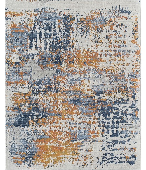 Rugs America Preston RA30174 Blue Area Rug 2 ft. 6 in. x 4 ft. Rectangle