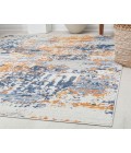 Rugs America Preston RA30174 Blue Area Rug 2 ft. 6 in. x 4 ft. Rectangle