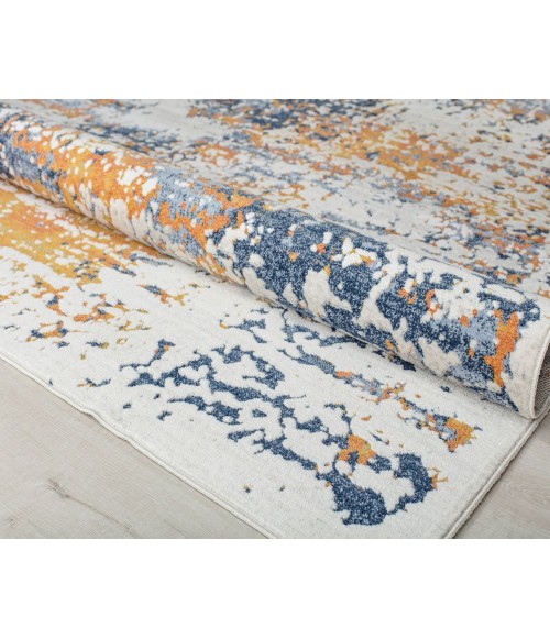 Rugs America Preston RA30174 Blue Area Rug 2 ft. 6 in. x 4 ft. Rectangle