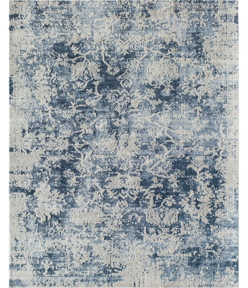 Rugs America Preston RA30185 Blue Rugs America Preston RA30185 Blue Area Rug 8 ft. x 10 ft. Rectangle
