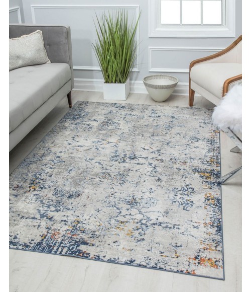 Rugs America Preston RA30188 White Rugs America Preston RA30188 White Area Rug 5 ft. 3 in. x 7 ft. Rectangle