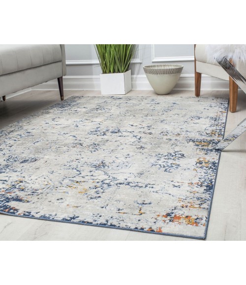Rugs America Preston RA30188 White Rugs America Preston RA30188 White Area Rug 5 ft. 3 in. x 7 ft. Rectangle