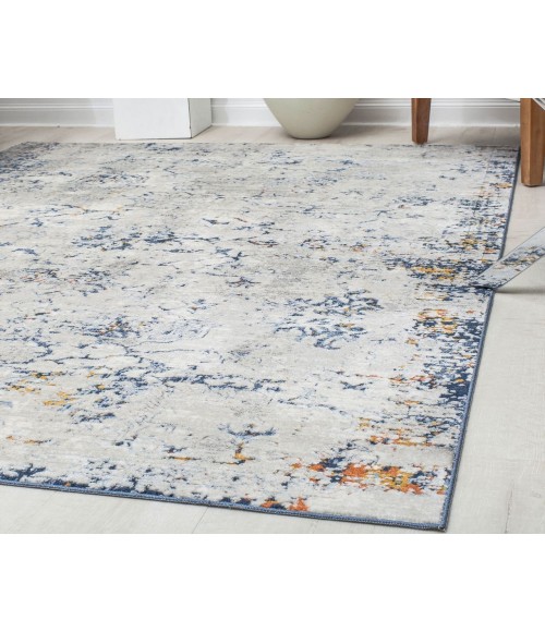 Rugs America Preston RA30188 White Rugs America Preston RA30188 White Area Rug 5 ft. 3 in. x 7 ft. Rectangle