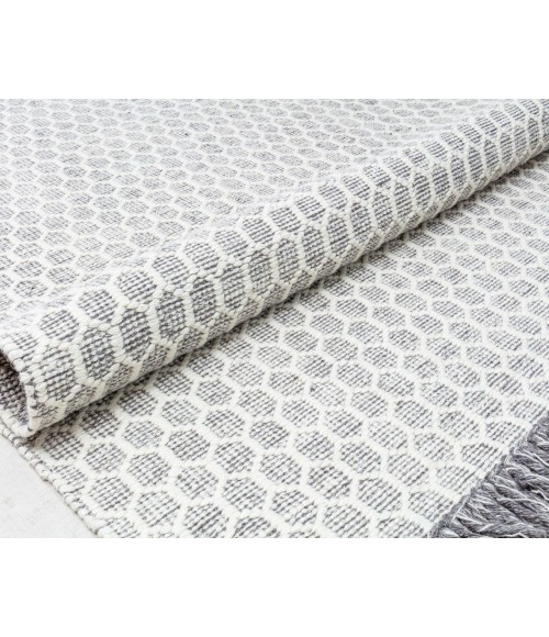 Rugs America Ryse RA31996 Gray Area Rug 5 ft. x 7 ft. Rectangle