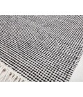 Rugs America Romen RA32032 Black Area Rug 5 ft. x 7 ft. Rectangle