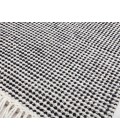 Rugs America Romen RA32032 Black Area Rug 5 ft. x 7 ft. Rectangle