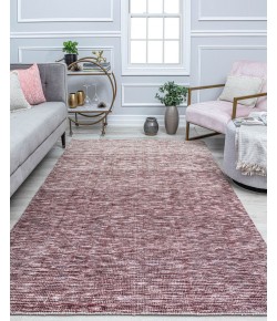 Rugs America Raven RW10F O X blood Solid Bohemian Burgundy Area Rug, 8 ft. 0 in. X 10 ft. 0 in.
