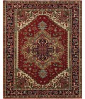 Rugs America Ovalle RA27522 Burgundy Area Rug 2 ft. 6 in. x 6 ft. Rectangle