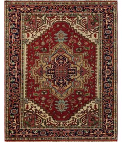 Rugs America Ovalle RA27529 Burgundy Area Rug 8 ft. x 10 ft. Rectangle