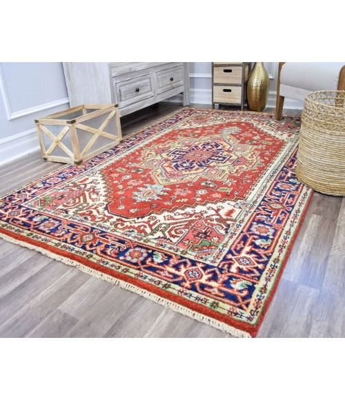 Rugs America Ovalle RA27522 Burgundy Area Rug 2 ft. 6 in. x 6 ft. Rectangle