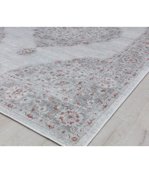 Rugs America Silas RA31029 White Area Rug 2 ft. 6 in. x 4 ft. Rectangle