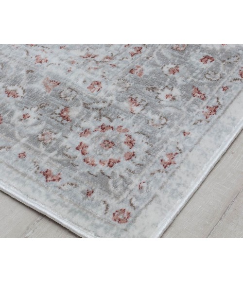 Rugs America Silas RA31029 White Area Rug 2 ft. 6 in. x 4 ft. Rectangle
