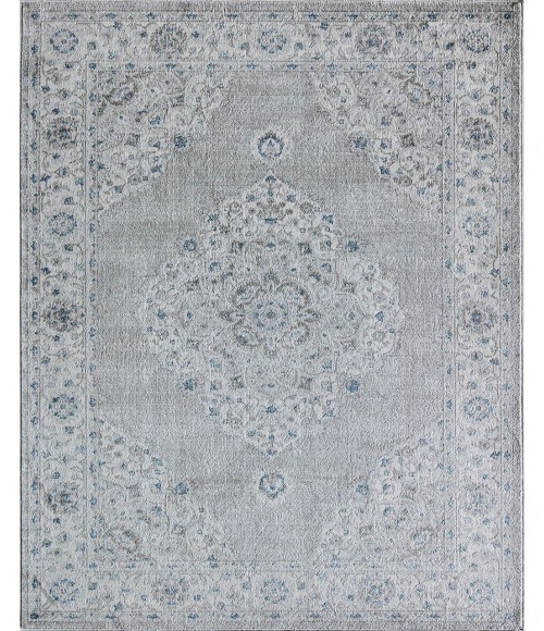Rugs America Silas RA31039 Gray Area Rug 5 ft. x 7 ft. Rectangle