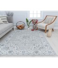 Rugs America Silas RA31039 Gray Area Rug 5 ft. x 7 ft. Rectangle