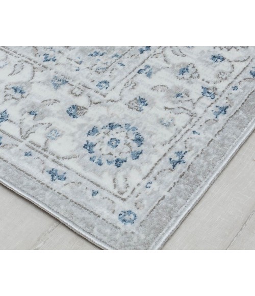 Rugs America Silas RA31039 Gray Area Rug 5 ft. x 7 ft. Rectangle