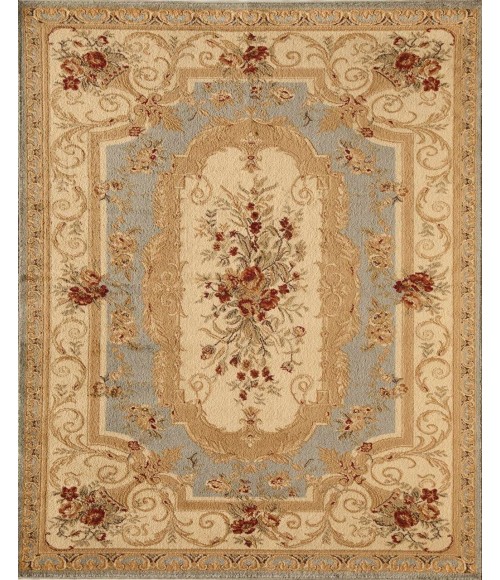 Rugs America Faith RA23764 Blue Rugs America Faith RA23764 Blue Area Rug 7 ft. 10 in. x 10 ft. 10 in. Rectangle