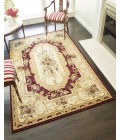 Rugs America Faith RA23769 Red Rugs America Faith RA23769 Red Area Rug 5 ft. 3 in. x 7 ft. 10 in. Rectangle