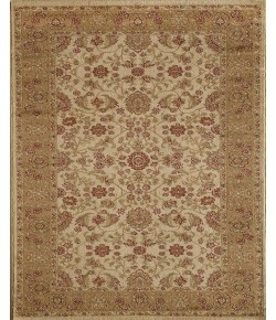 Rugs America Faith 3129-CRM Tabriz Cream Oriental Traditional Beige Area Rug, 7 ft. 10 in. X 10 ft. 10 in.