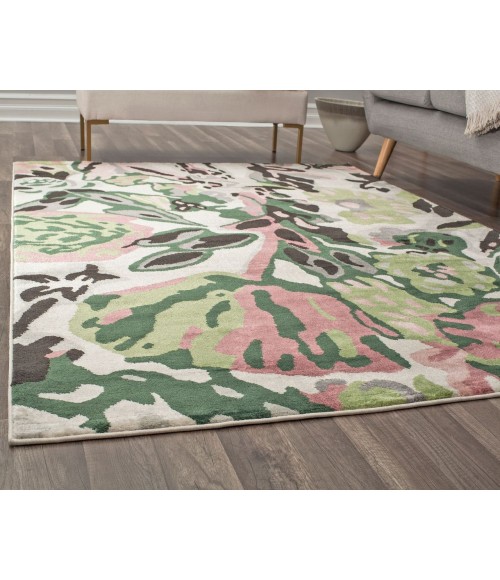 Rugs America Hanna RA28470 White Rugs America Hanna RA28470 White Area Rug 2 ft. x 4 ft. Rectangle