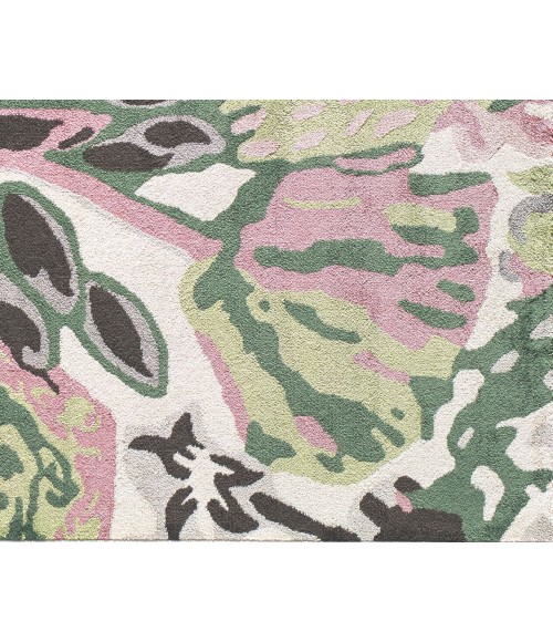 Rugs America Hanna RA28470 White Rugs America Hanna RA28470 White Area Rug 2 ft. x 4 ft. Rectangle