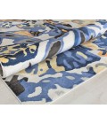 Rugs America Hanna RA28475 Blue Area Rug 8 ft. x 10 ft. Rectangle