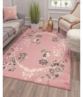 Rugs America Hanna RA28479 Pink Area Rug 2 ft. x 4 ft. Rectangle