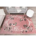 Rugs America Hanna RA28479 Pink Area Rug 2 ft. x 4 ft. Rectangle