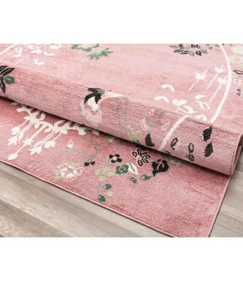Rugs America Hanna RA28479 Pink Area Rug 2 ft. x 4 ft. Rectangle
