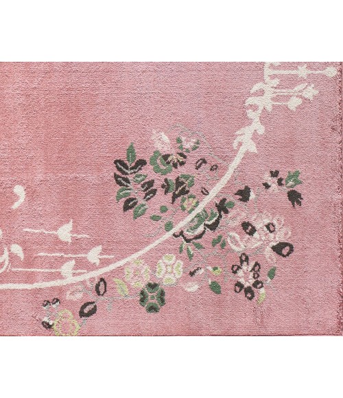 Rugs America Hanna RA28479 Pink Area Rug 2 ft. x 4 ft. Rectangle