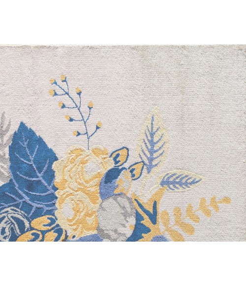 Rugs America Hanna RA30515 Beige Area Rug 9 ft. x 12 ft. Rectangle
