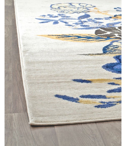 Rugs America Hanna RA30515 Beige Area Rug 9 ft. x 12 ft. Rectangle
