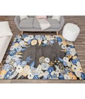 Rugs America Hanna RA28505 Black Area Rug 8 ft. x 10 ft. Rectangle